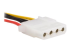 LP4SATAFM2L - StarTech.com Câble d'alimentation adaptateur SATA vers LP4 avec 2 LP4 supplémentaires - Gros plan