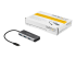 HB31C3ASDMB - StarTech.com Hub USB-C 3 ports USB et lecteur de carte SD - Angle gauche