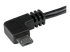 USB2AUB2RA2M - StarTech.com Câble USB A vers Micro B de 2 m avec connecteurs coudés à angle droit - Gros plan