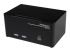 SV231TDVIUA - StarTech.com Switch commutateur KVM triple affichage DVI à 2 ports avec audio et hub USB 2.0 - Angle droit