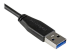 USB3AU50CMRS - StarTech.com Câble Micro USB 3.0 slim - Gros plan
