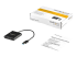 USB32HD2 - StarTech.com Adaptateur USB 3.0 vers double HDMI, 1x 4K 30Hz et 1x 1080p, carte vidéo et graphique externe, dongle adaptateur d'affichage double moniteur USB Type-A vers HDMI, prend en charge Windows uniquement, noir - De face