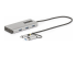 167B-USBC-MULTIPORT - StarTech.com Adaptateur Multiport USB-C et USB-A, Double HDMI (4K/1080p) - Angle gauche