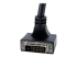 DVIDDMMBA6 - StarTech.com 6 ft 90 Degree Down Angled Dual Link DVI-D Monitor Cable M/M - Gros plan