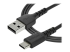 RUSB2AC2MB - StarTech.com Câble de Chargement 2m USB A vers USB C - Angle droit