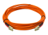 50FIBLCLC5 - StarTech.com Câble patch à fibre optique duplex 50/125 multimode 5 m LC - De face