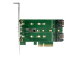 PEXM2SAT32N1 - StarTech.com Adaptateur SSD M.2 NGFF à 3 ports - Top