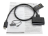 USB31CSAT3CB - StarTech.com Adaptateur USB 3.1 (10 Gb/s) pour disque dur SATA III de 2,5" avec USB-C et UASP (USB31CSAT3CB) - De face
