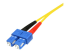SMFIBLCSC7 - StarTech.com Câble Réseau Fibre Optique LC / SC Duplex Monomode 9/125 7 m - Gros plan