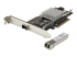 PEX10000SRI - StarTech.com Carte réseau PCI Express à 1 port fibre optique 10 Gigabit Ethernet SFP+ ouvert - Angle droit