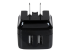 USB2PACBK - StarTech.com Chargeur mural USB à 2 ports - 