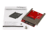 SAT32MSAT257 - StarTech.com Adaptateur mSATA SSD vers SATA 2,5" - De face