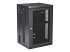 RK1820WALHM - StarTech.com Armoire Réseau Murale à 4 Montants 18U avec Étagère 1U, Armoire Serveur Murale 19" à Charnières pour Équipement IT/AV/Électronique/Ordinateur, Armoire Rack Ventilée Flexible - Angle gauche