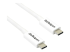 TBLT3MM2MW - StarTech.com Câble Thunderbolt 3 de 2 m - Angle gauche