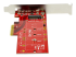 PEX4M2E1 - StarTech.com Adaptateur PCI Express x4 vers SSD M.2 PCIe - Retour