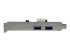 PEXUSB3S25 - StarTech.com Carte Contrôleur PCI Express 2 Ports USB 3.0 SuperSpeed avec UASP - Côté gauche