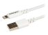 USBLT3MW - StarTech.com Câble Apple® Lightning vers USB pour iPhone, iPod, iPad 3 m Blanc - Angle gauche