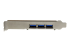 PEXUSB3S42 - StarTech.com Carte contrôleur PCI Express à 4 ports USB 3.0 - Côté gauche