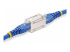 IN-CAT6A-COUPLER-S1 - StarTech.com Coupleur RJ45 Blindé, Coupleur en Ligne Cat6a, Coupleur F/F - Angle gauche