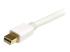 MDPMM3MW - StarTech.com Câble blanc Mini DisplayPort 3 m - M/M - Angle droit