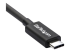 TBLT34MM50CM - StarTech.com Câble Thunderbolt 3 (40 Gb/s) USB-C de 50 cm - Gros plan