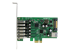 PEXUSB3S7 - StarTech.com Carte contrôleur PCI Express à 7 ports USB 3.0 - De face