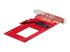 PEX4SFF8639U3 - StarTech.com U.3 to PCIe Adapter Card, PCIe 4.0 x4 Adapter For 2.5" U.3 NVMe SSDs, SFF-TA-1001 PCI Express Add-in Card for Desktops/Servers, TAA Compliant - Retour