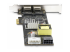 PR22GIP-NETWORK-CARD - StarTech.com 2-Port 2.5Gbps PoE Network Card, Intel I225-V, 802.3af/at - Côté droit