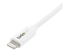 USBLT2MW - StarTech.com Câble Apple® Lightning vers USB pour iPhone, iPod, iPad 2 m Blanc - Gros plan