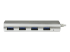 ST43004UA - StarTech.com Hub USB 3.0 compact à 4 ports avec câble intégré - De face