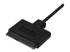 USB31CSAT3CB - StarTech.com Adaptateur USB 3.1 (10 Gb/s) pour disque dur SATA III de 2,5" avec USB-C et UASP (USB31CSAT3CB) - Gros plan