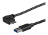 USB3AU50CMLS - StarTech.com Câble Micro USB 3.0 slim - Angle droit