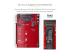 1M25-U3-M2-ADAPTER - StarTech.com M.2 to U.3 Adapter, For M.2 NVMe SSDs, PCIe M.2 Drive to 2.5inch U.3 (SFF-TA-1001) Host Adapter/Converter, TAA Compliant - De face