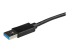 USB32HD2 - StarTech.com Adaptateur USB 3.0 vers double HDMI, 1x 4K 30Hz et 1x 1080p, carte vidéo et graphique externe, dongle adaptateur d'affichage double moniteur USB Type-A vers HDMI, prend en charge Windows uniquement, noir - Gros plan