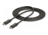 A40G2MB-TB4-CABLE - StarTech.com Câble Thunderbolt 4 Actif de 2m, 40Gps, 100W PD, Vidéo 4K/8K - Angle droit