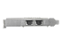 ST10GPEXNDPI - StarTech.com Carte réseau PCI Express à 2 ports 10GBASE-T / NBASE-T avec chipset Intel X550 - Côté gauche