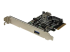 PEXUSB311EI - StarTech.com Carte contrôleur PCI Express à 2 ports USB 3.1 (10 Gb/s) - Angle droit