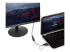 HD2DP - StarTech.com Adaptateur HDMI vers DisplayPort 4K alimenté par USB - Angle gauche