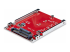 1M25-U3-M2-ADAPTER - StarTech.com M.2 to U.3 Adapter, For M.2 NVMe SSDs, PCIe M.2 Drive to 2.5inch U.3 (SFF-TA-1001) Host Adapter/Converter, TAA Compliant - Retour