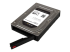 25SAT35HDD - StarTech.com Boîtier Adaptateur en Aluminium pour DD / SSD SATA 2,5" vers 3,5" jusqu'à 12,5 mm - Angle droit