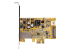 ST1000PEXPSE - StarTech.com Carte Réseau PCIe x1, Carte Ethernet PCIe, 2.5GB 802.3at NIC - De face