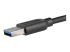USB3AUB2MS - StarTech.com Câble SuperSpeed USB 3.0 slim A vers Micro B de 2 m - Gros plan