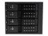 HSB4SATSASBA - StarTech.com Rack amovible / Backplane sans tiroir pour 4x HDD SAS II / SATA III 6Gb/s de 3,5" avec échange à chaud - De face