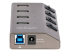 5G4AIBS-USB-HUB-EU - StarTech.com Hub USB-C Auto-Alimenté 4 Ports, USB-C vers USB-A, BC 1.2 - Côté gauche
