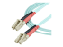 A50FBLCLC1 - StarTech.com Câble Fibre Optique Multimode de 1m LC/UPC vers LC/UPC OM3 - Angle gauche