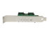 PEXM2SAT32N1 - StarTech.com Adaptateur SSD M.2 NGFF à 3 ports - De face