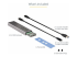 M2-USB-C-NVME-SATA - StarTech.com Boîtier Externe SSD M.2 NVMe/SATA - Angle droit