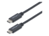 USB2CC2M - StarTech.com Câble USB 2.0 USB-C vers USB-C de 2 m - Angle droit