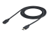 HDEXT2M - StarTech.com Câble d'extension / Rallonge HDMI Ultra HD 4K x 2K de 2m - Cordon HDMI vers HDMI - Angle droit