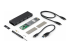 SM2E1BMU31C - StarTech.com Boitier USB-C 10Gbps vers M.2 NVMe/SATA SSD - Angle gauche